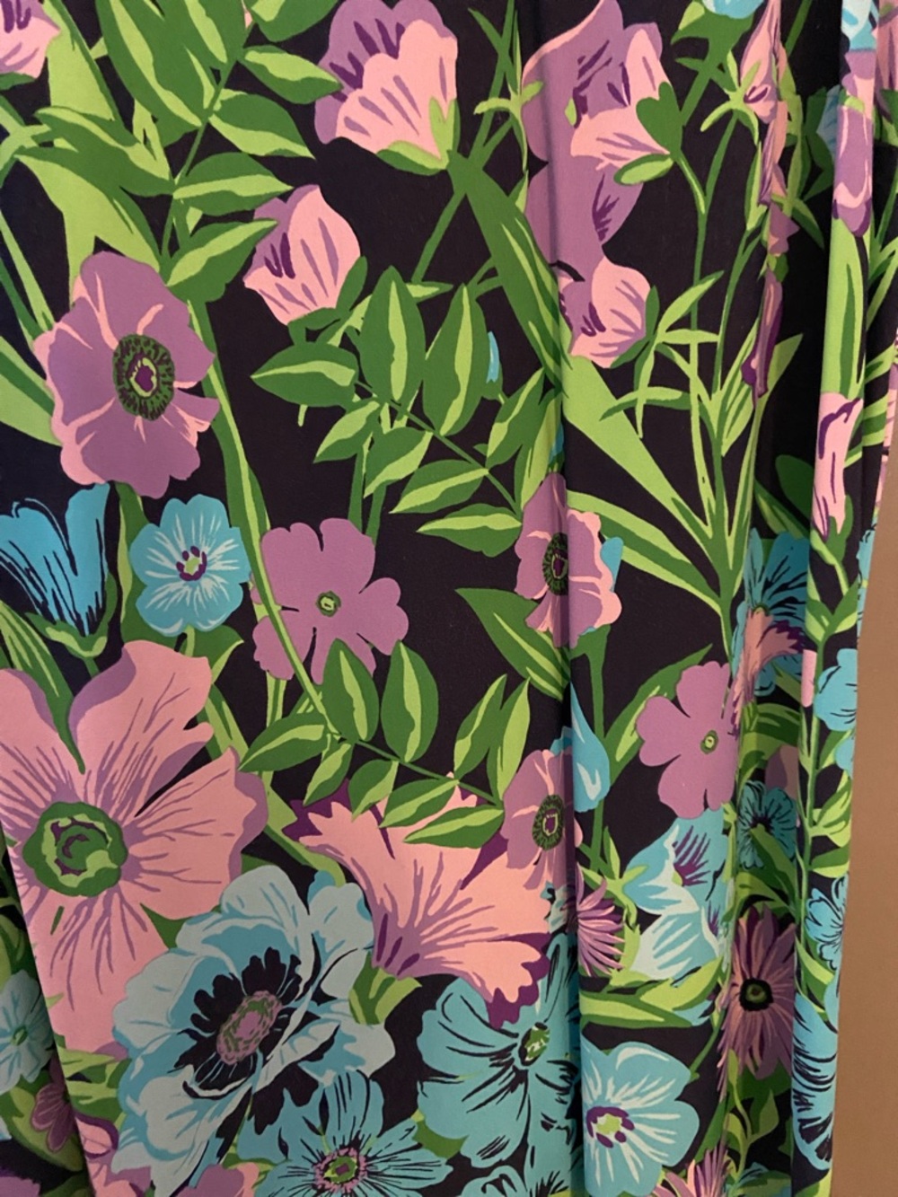 Talbots Floral Sleeveless Shift Dress, Size 16 - Picture 2 of 4
